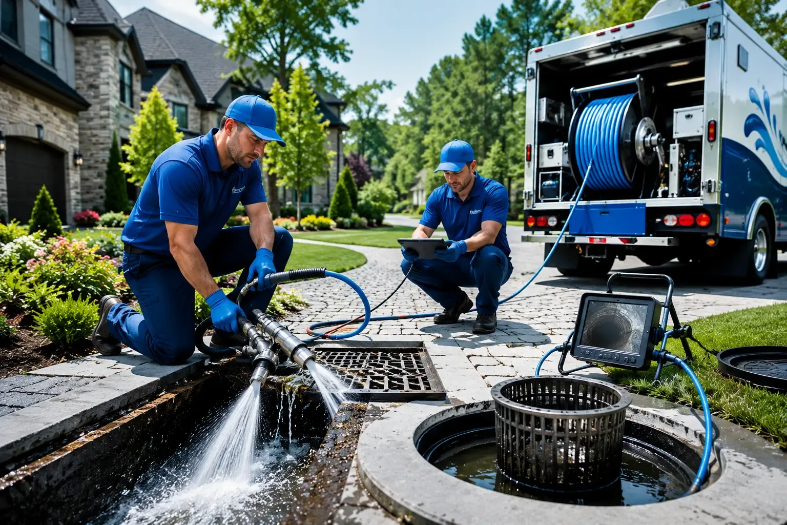 Local outdoor drain cleaning professionals in Clinton, NJ
