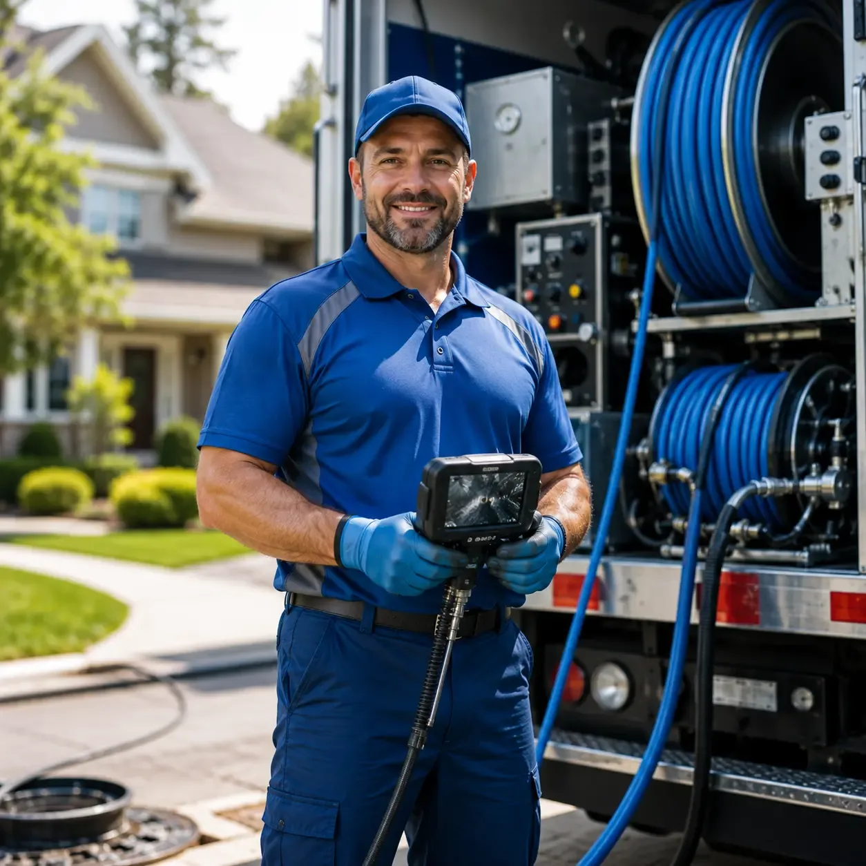 Local outdoor drain cleaning specialists in Clinton, NJ